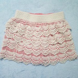 Lapis Girl Scallop Skirt With Undershorts …